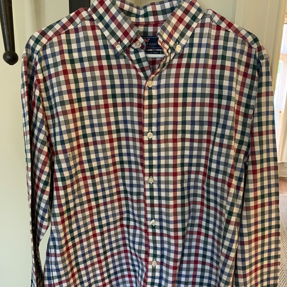 Vineyard Vines Long Sleeve Men’s Shirt Size Medium